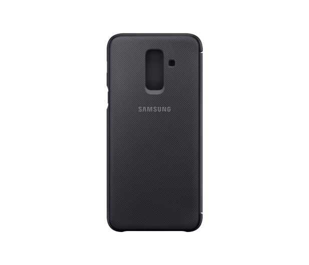 Etui Wallet Cover do Samsung Galaxy A6+ 2018 czarne - 431299 - zdjęcie 2